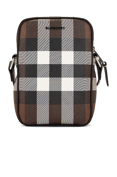 Burberry Paddy Phone Bag in Birch Brown Ip Check | FWRD