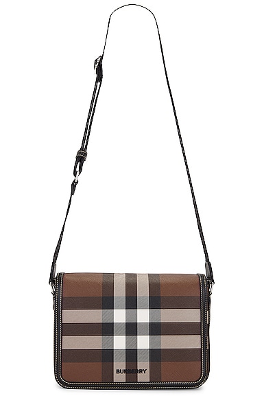 Burberry Small Alfred Bag in Brown