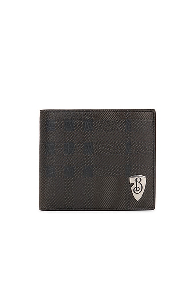 Burberry Bi Fold Wallet in Slate