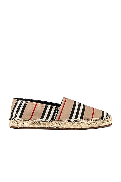 BURBERRY ALPORT ICON ESPADRILLE,BURF-MZ14