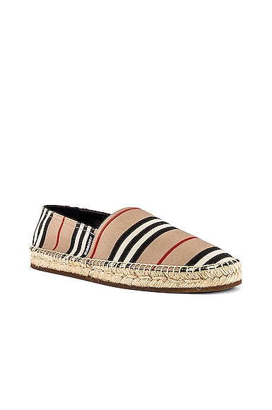 BURBERRY Alport Icon Espadrille,BURF-MZ14