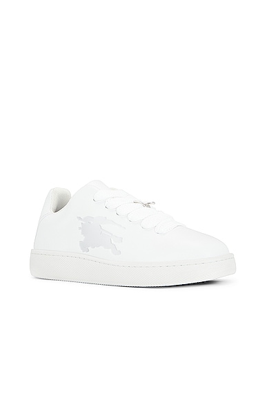Shop Burberry Sneaker In White