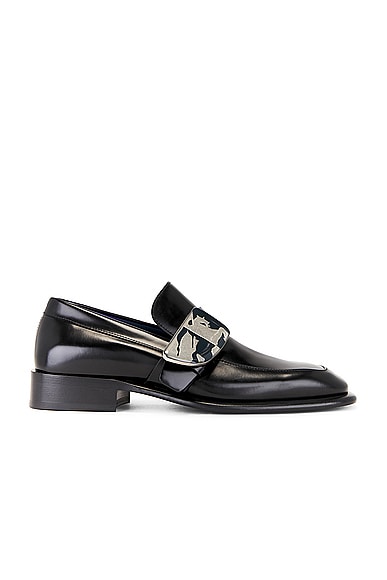 Burberry Shield Loafer in Black