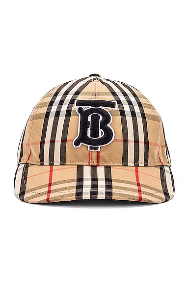 Vintage Check Baseball Cap