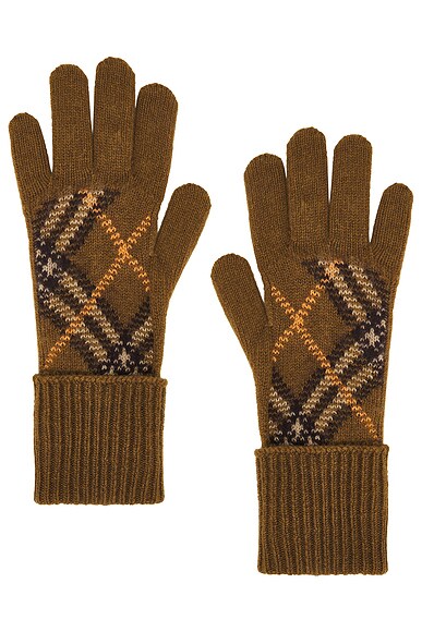 Burberry scarf and glove set outlet