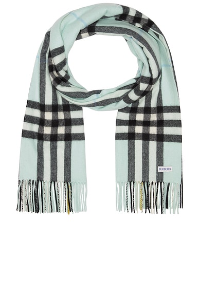 Giant Check Cashmere Scarf
