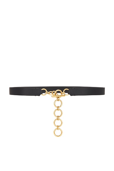 Burberry Ring Belt L in Black