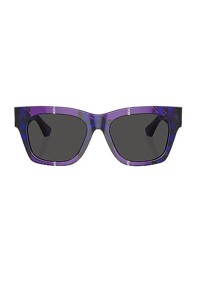 Burberry Square Sunglasses in Purple