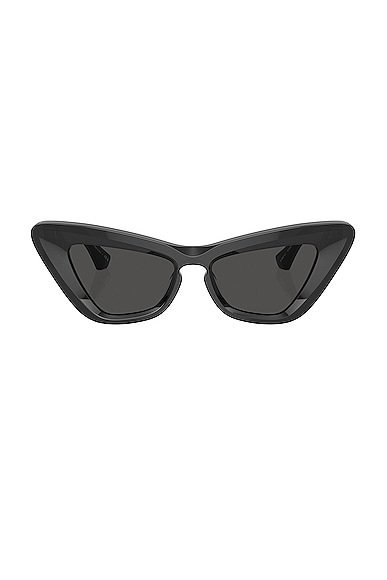 Burberry Cat Eye Sunglasses in Dark Grey