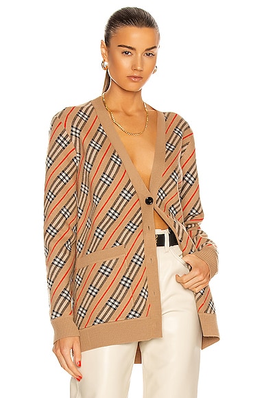 Burberry coralie cardigan Clearance