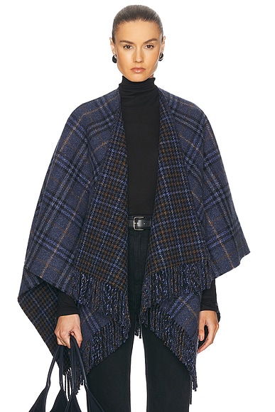 Burberry Charlotte Cape in Midnight