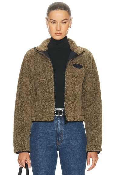 Burberry Fleece Jacket in Mire Melange