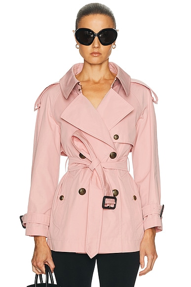 Fitzrovia Short Trench Jacket