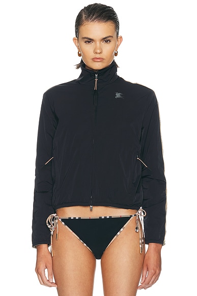 Burberry Angela Reversible Jacket in Black