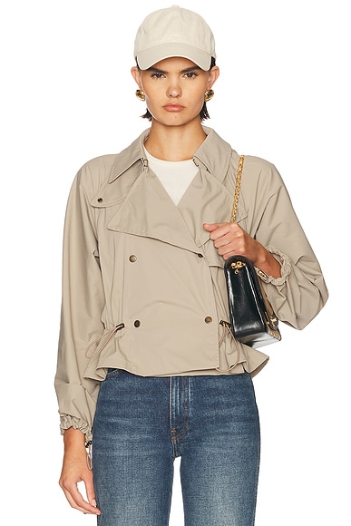 Burberry Rosewin Jacket in Saltmarsh Beige