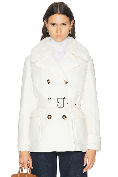 Burberry HERFORD ジャケット - Tundra White | FWRD