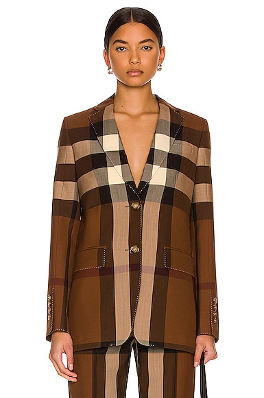 Burberry Sidon Jacket in Brown