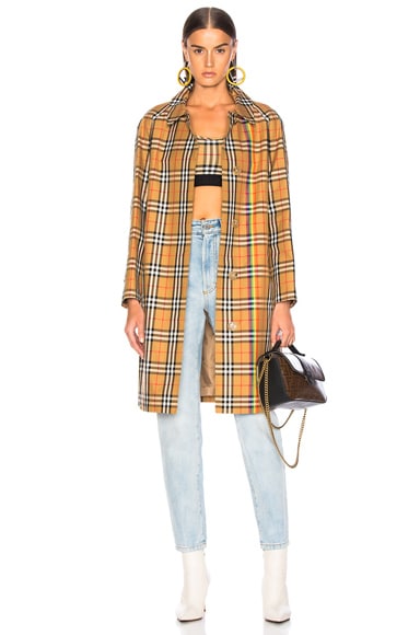 Rainbow burberry coat discount