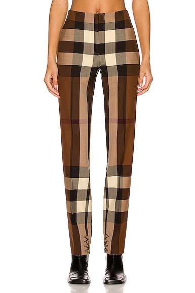 Burberry Aimie Pant in Brown