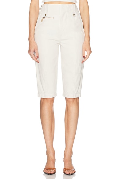 Burberry Tapered Capri in Quartz