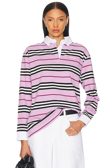 Long Sleeve Polo Top