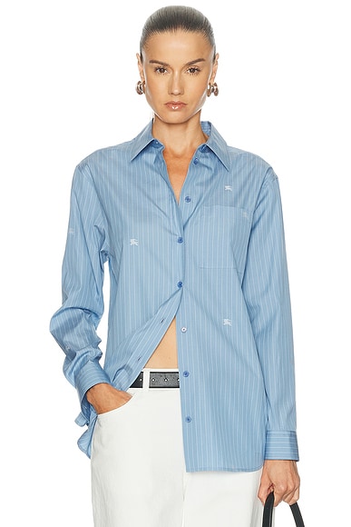 Burberry Glenda Shirt in Cornflower Blue