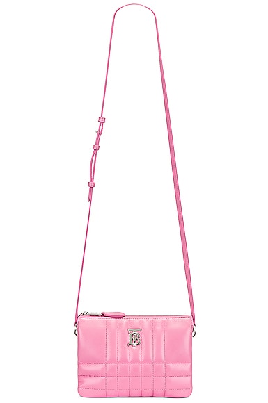 Burberry Lola Double Pouch Bag in Pink