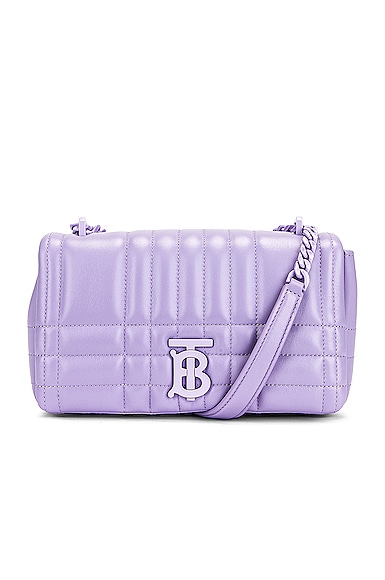 Burberry Small Lola Bag in Soft Violet | FWRD