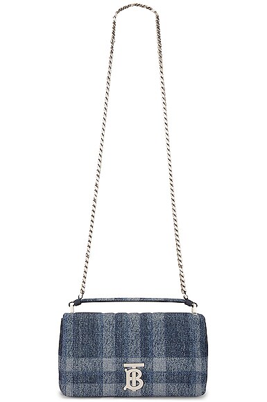 Burberry Small Lola Bag in Blue