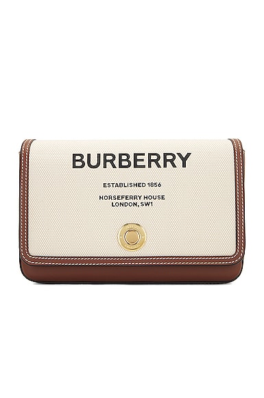 Burberry Hampshire Bag in Tan