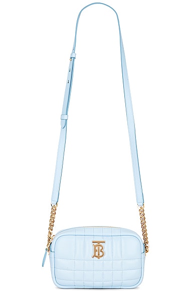 Burberry Lola Camera Bag in Baby Blue