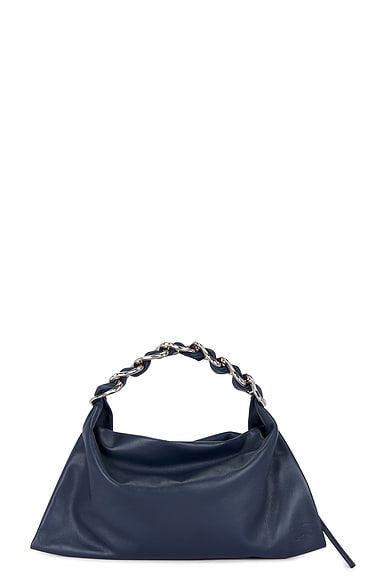 Burberry Small Swan Bag in Navy