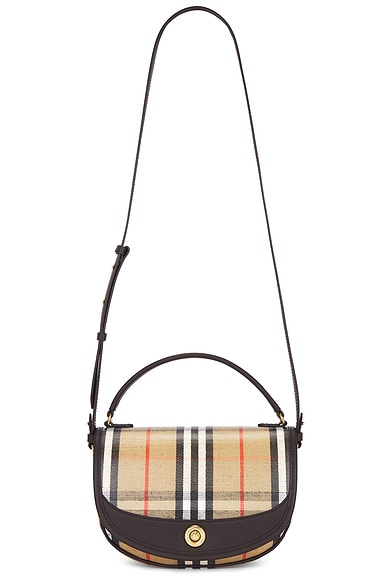 Burberry Highlands Crossbody Bag in Sand