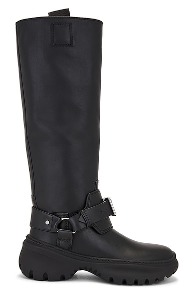 Burberry Stomp Boot in Black