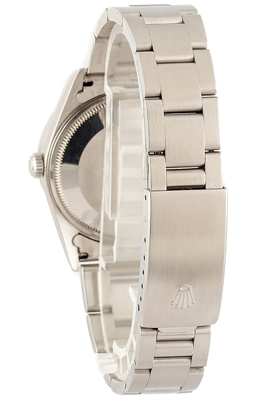 Bob's Watches X Fwrd Renew Rolex Air-king 14010m In Stainless Steel & Black