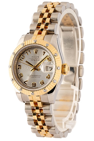 Bob's Watches x FWRD Renew Rolex Datejust 179313 in 18K Yellow Gold & Stainless Steel