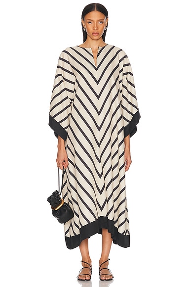 By Malene Birger Cicine Dress in Diagonal Stripe