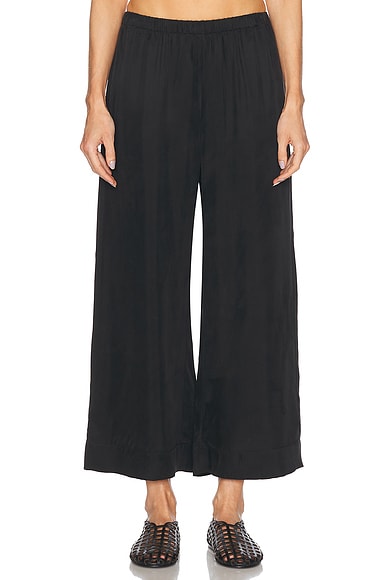 By Malene Birger Mirabella Cropped Pant in Black