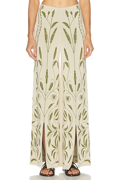 By Malene Birger Jorith Trouser in Garden Jacquard