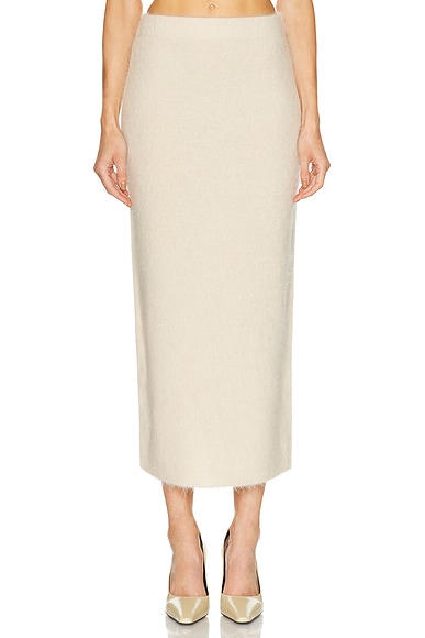 By Malene Birger Estille Skirt in Cream