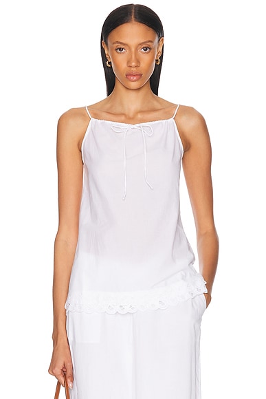 By Malene Birger Elles Top in Soft White