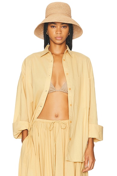 By Malene Birger Derris Shirt in Light Camel