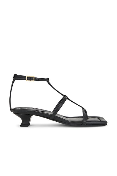 By Malene Birger Teva Heel in Black