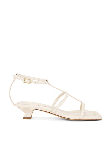 By Malene Birger Teva Heels in Light Sand