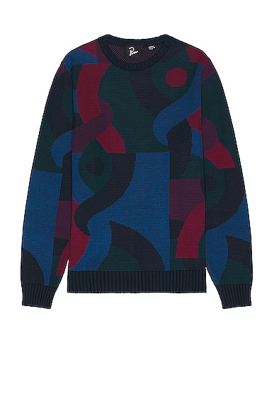 By Parra Knotted Knitted Sweater in Multi