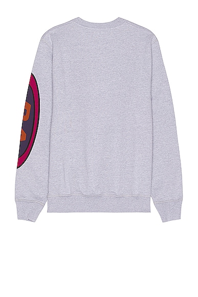 Shop By Parra Loudness Crewneck In Heather Grey
