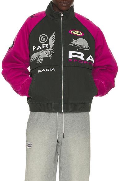 Owl Meets Rat Racing Jacket