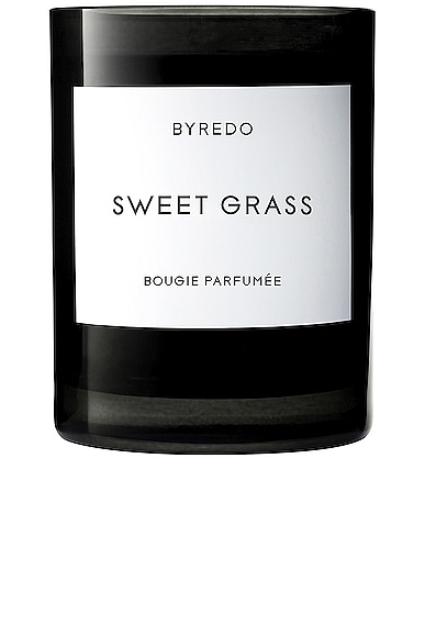 Byredo Sweet Grass 240g Candle In Black