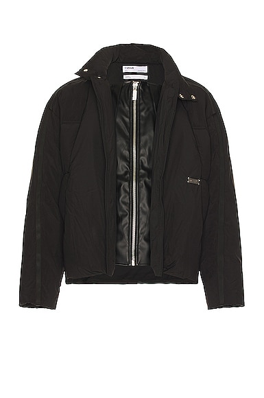 Double Placket Down Jacket