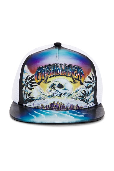 Le Premonition Printed Trucker Cap